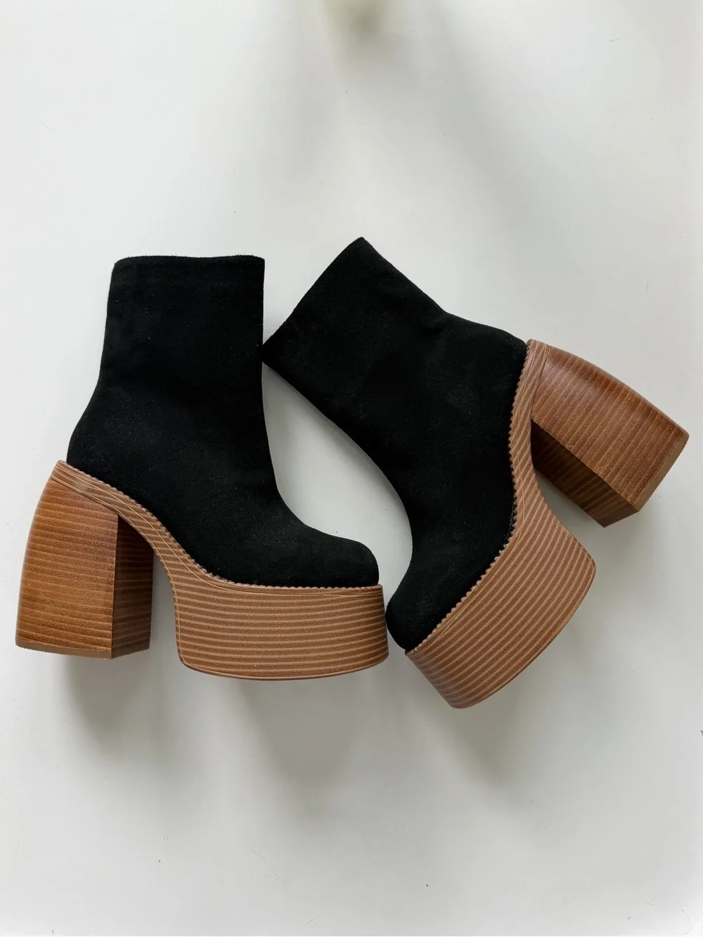 Urban Outfitters Anna Leather Platform Boot Size 6